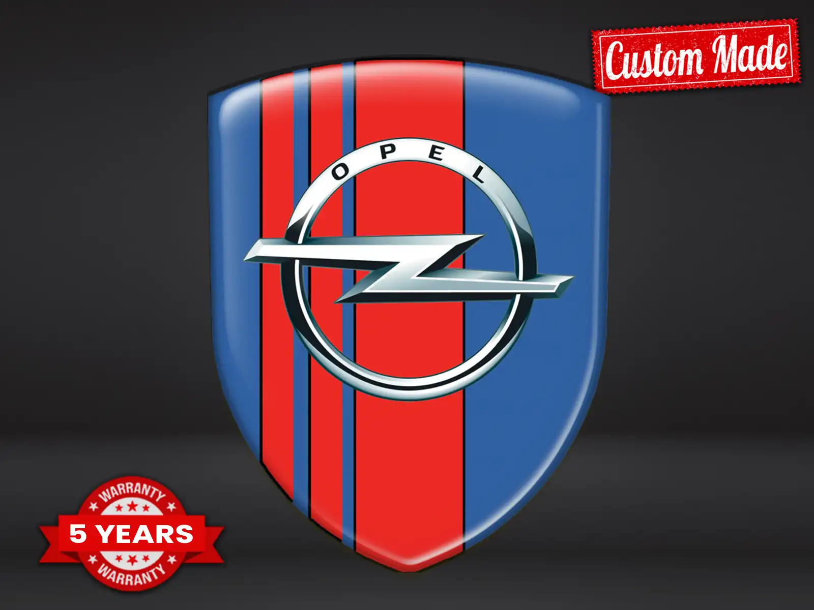 Opel Pegatina Puerta Automática Limitada Universal Profesional